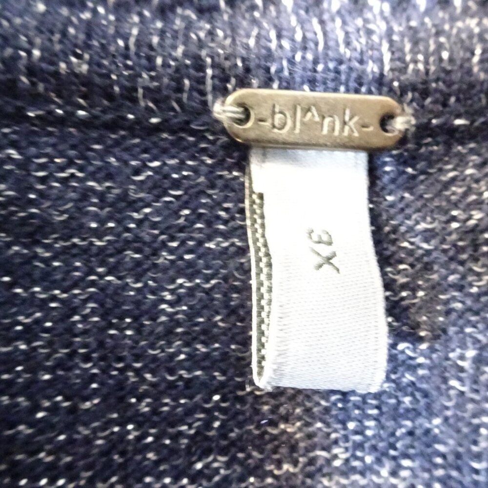 Blink Blue Sequin Turtleneck Sweater Size 3x Soft… - image 5